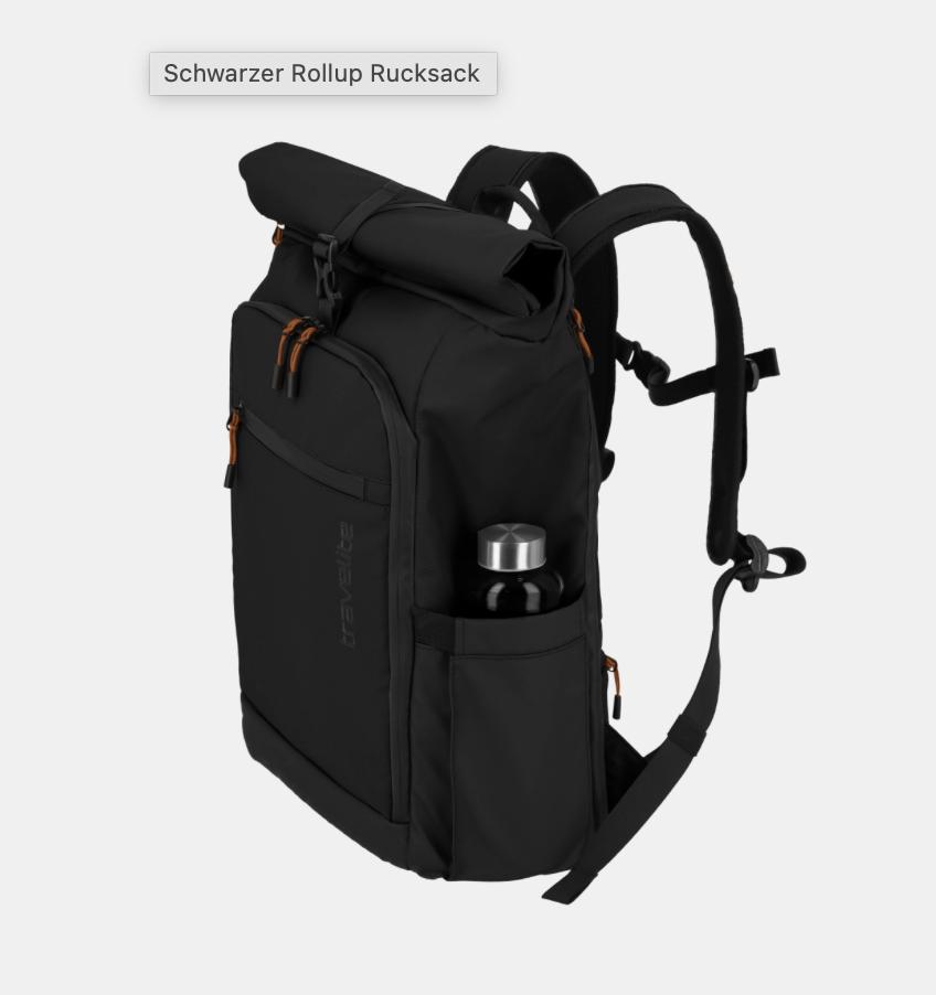 TRAVELITE BRIIZE Rollup Rucksack M