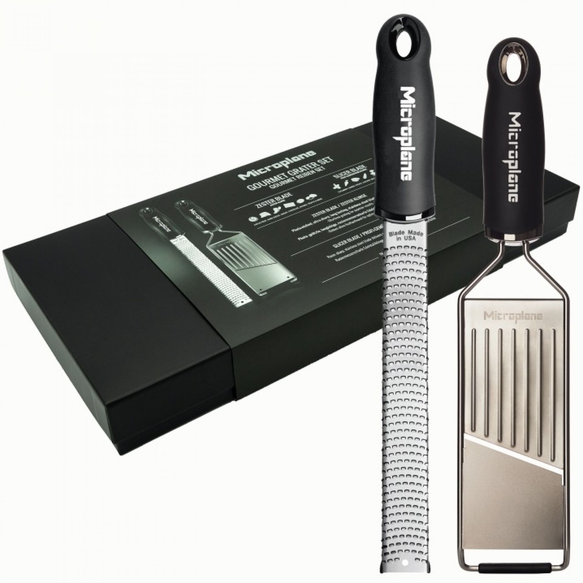 Microplane Set Gourmethobel & Zester Reibe MP536094